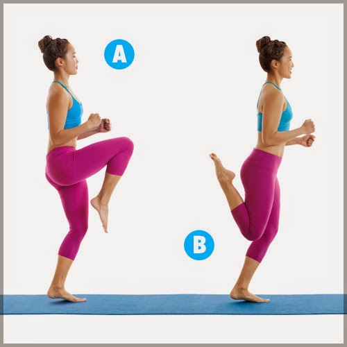 4 động tác đốt cháy calo kinh ngạc 4 động tác đốt cháy calo kinh ngạc