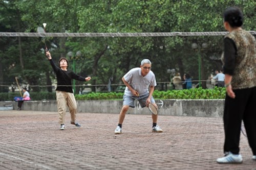 Các bài tập thể dục cho người già