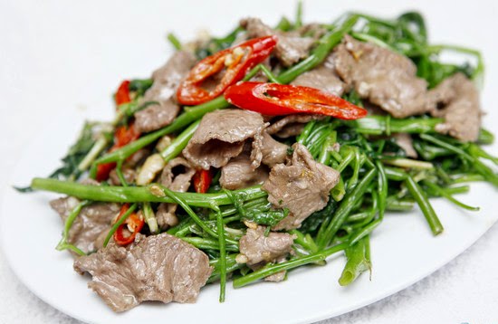 Thực đơn giảm cân hàng ngày bằng rau muống Thực đơn giảm cân hàng ngày bằng rau muống